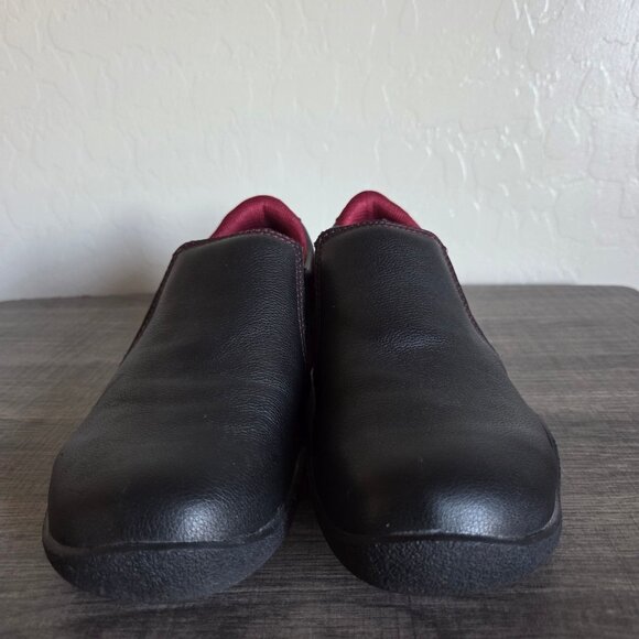 Kuru Kivi Leather Slip-On Shoes Loafers Black Size Women's 9.5 Comfort Casual - Picture 2 of 10